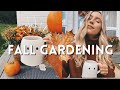 Decorating the Front Porch & Planting Fall Gardens