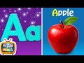Phonics Song with TWO Words - A For Apple🍎 - ABC Alphabet Songs with Sounds for Children