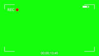 Camera Record Frame HD Green Screen