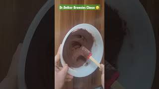 Dr.Oetker Brownies Choco Instant Recipe ? nanicookbook  cooking brownie egglesslike shorts