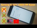 Gambar cover Samsung A2 Core FRP Bypass | A260G Google Account Bypass Without Pc |  NO Gmail  No APK Install
