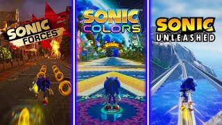 3 Sonic Games In One