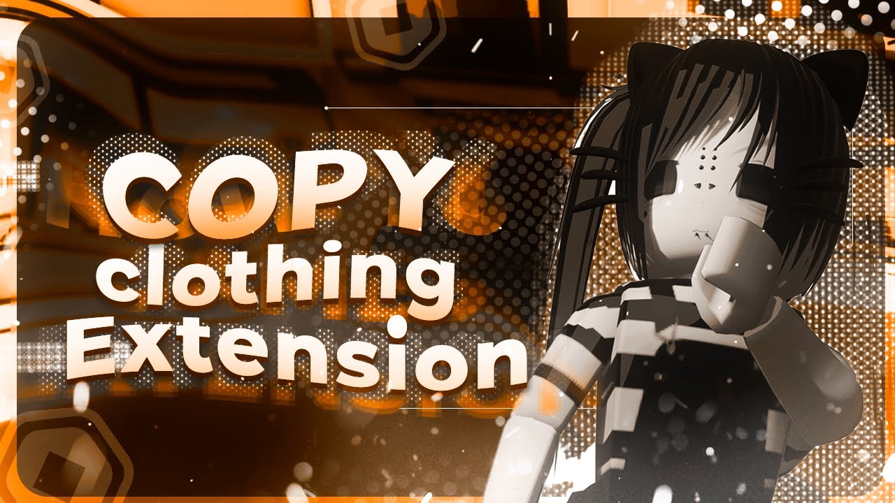 COPY Any CLOTHING TEMPLATE on Roblox With This CHROME EXTENSION | Roblox Clothing Copier Tutorial.