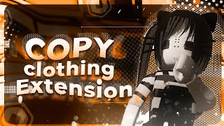 Copy Any Clothing Template On Roblox With This Chrome Extension Roblox Clothing Copier Tutorial.