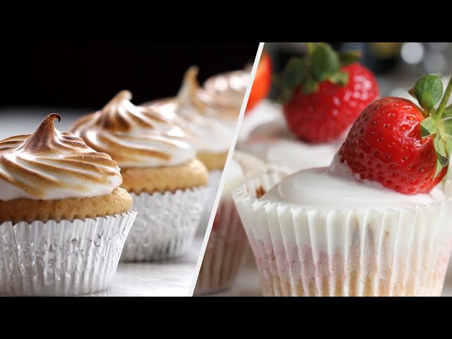 5 Brilliant & Creamy Cupcakes • Tasty