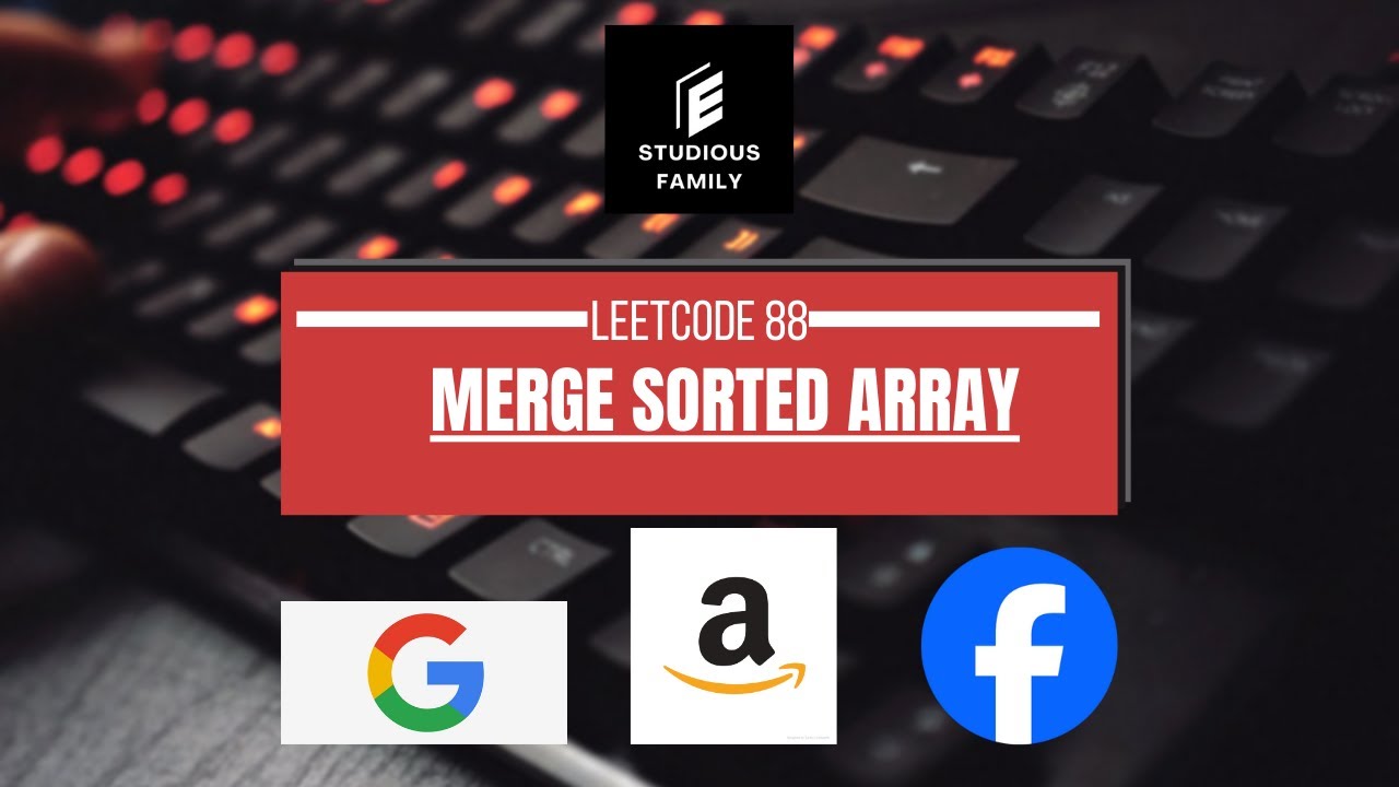 Merge Sorted Array - Leetcode 88 - TypeScript - YouTube
