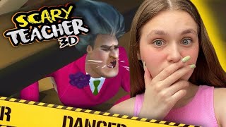 ПРИСПУСТИЛИ МИСС ТИ НА ЗЕМЛЮ В ПРЯМОМ СМЫСЛЕ ЭТОГО СЛОВА 😂 | Scary Teacher 3D #ensllyplay