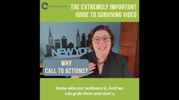 Why CTAs | The Extremely Important Guide to Surviving Video | August 2023