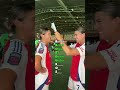 Ref:Q8ooxPIxIjM It s giving mother daughter vibes   #arsenalwomen #stephcatley #kyracooneycross #barclayswsl