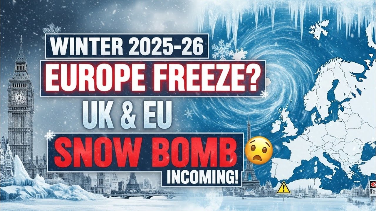 Winter 2025-26: Will Europe Freeze? UK & EU Snow Bomb Incoming! - YouTube