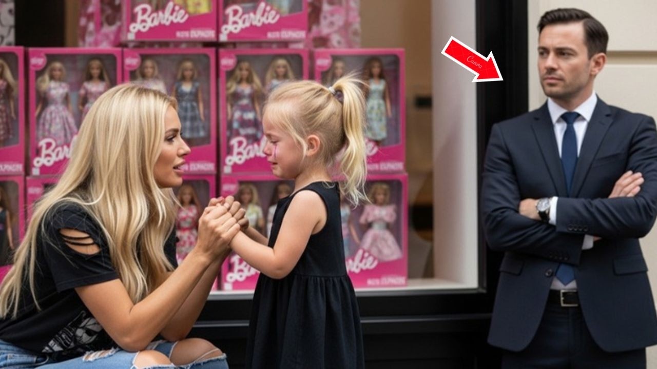 „Ich kann dir keine Barbie kaufen“, flüsterte die Mutter — doch die Reaktion des CEOs…