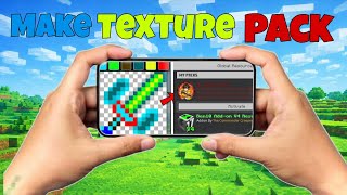 How To Make Texture Pack in Minecraft PE | Full Tutorial 2026 @minecraft  screenshot 4