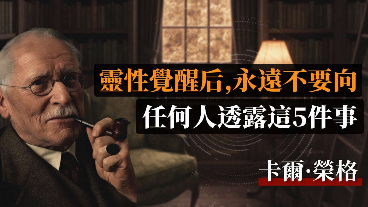 靈性覺醒后，永遠不要向任何人透露這5件事 #靈性覺醒#榮格#心理學#陰影投射#自我保護#內在成長