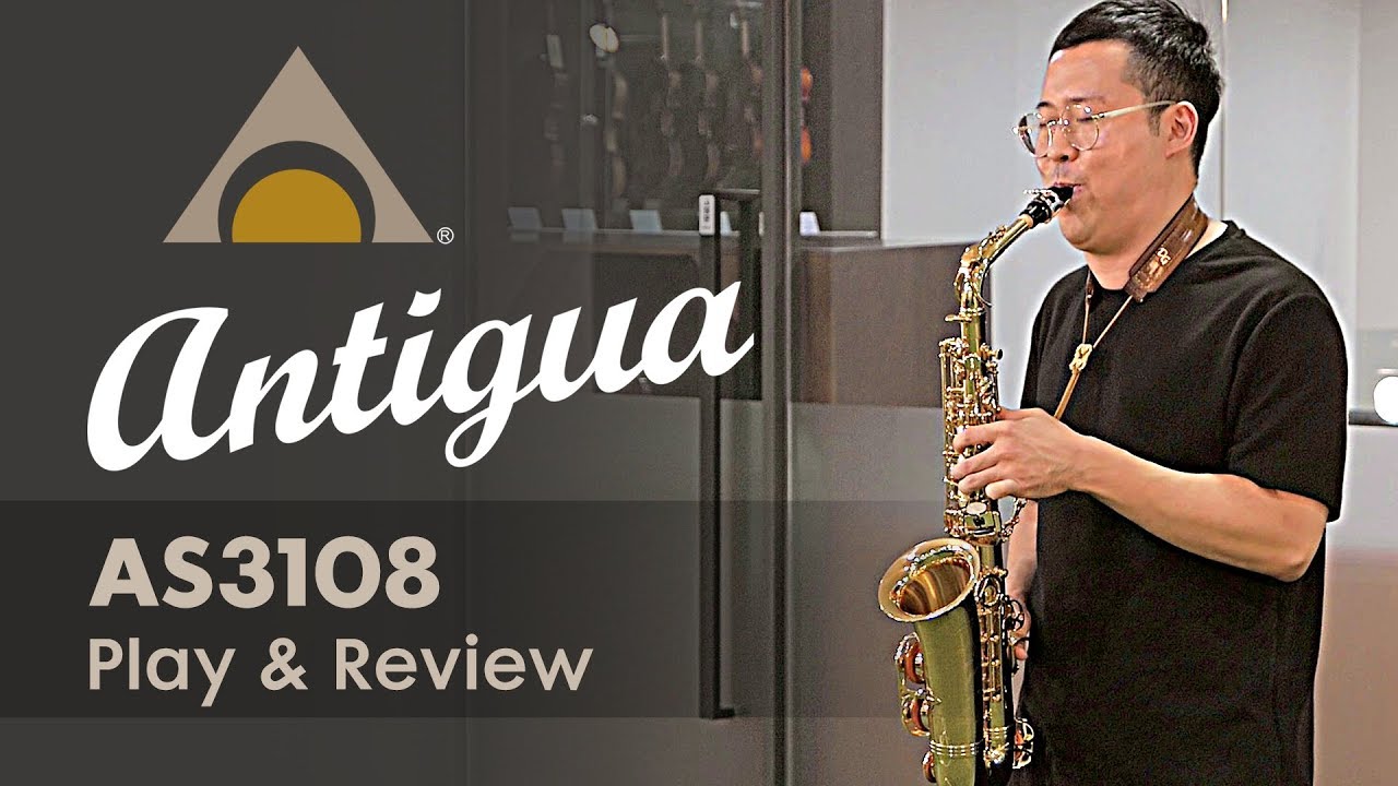 Antigua Alto Saxophone AS3108 Review (Joonmok Lee. 이준목) YouTube