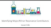 Major And Minor Resonance Contributing Structures Orgo Basics Vid 7 Youtube Major And Minor Resonance Contributing Structures Orgo Basics Vid 7 Youtube