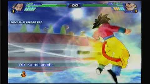 Dragon Ball Z Budokai Tenkaichi 3 Super Saiyan 4 Goku vs. Super Saiyan 4 Vegeta