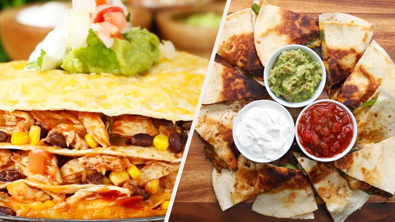 Cheesy Quesadilla Recipes YouTube