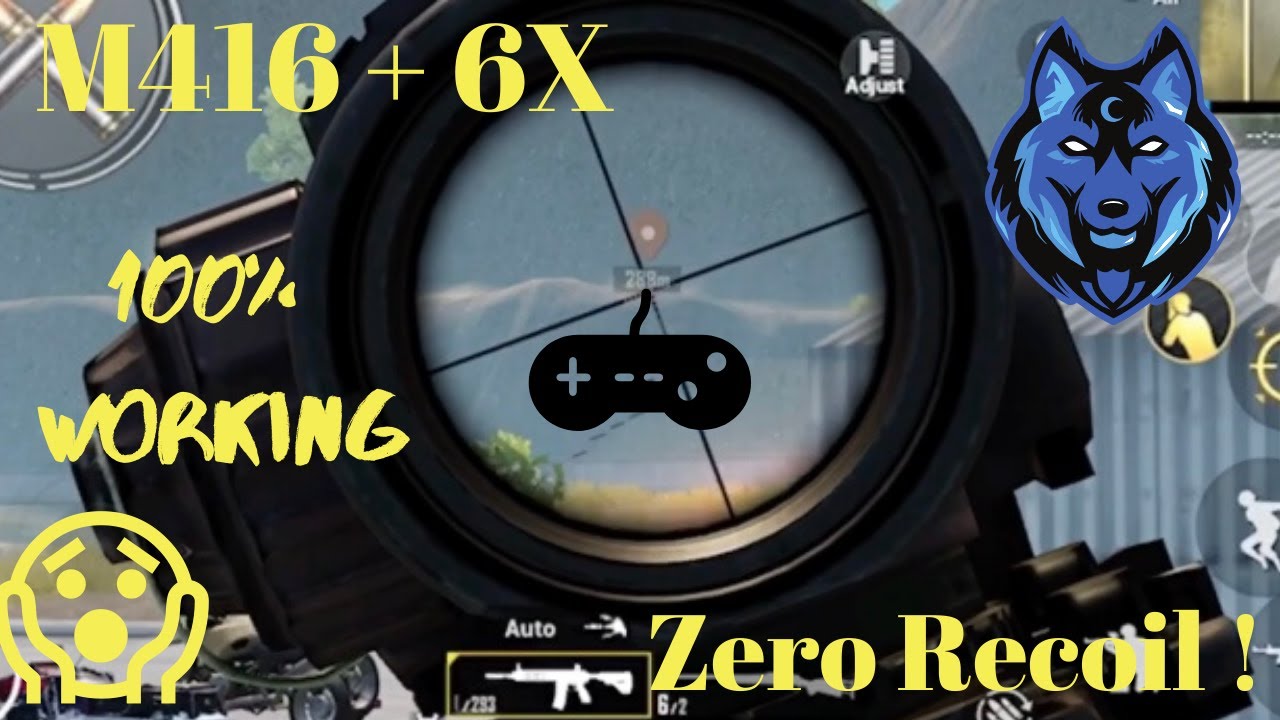 HOW TO USE M416 + 6x | ZerO RecOil Trick | MUST WATCH🔥 - YouTube