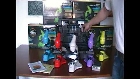 Микроскопы Levenhuk Rainbow 50L PLUS – видеообзор серии микроскопов