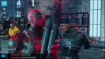 Marvel Strike Force Deadpool MERC with a Mouth! Event Part 2