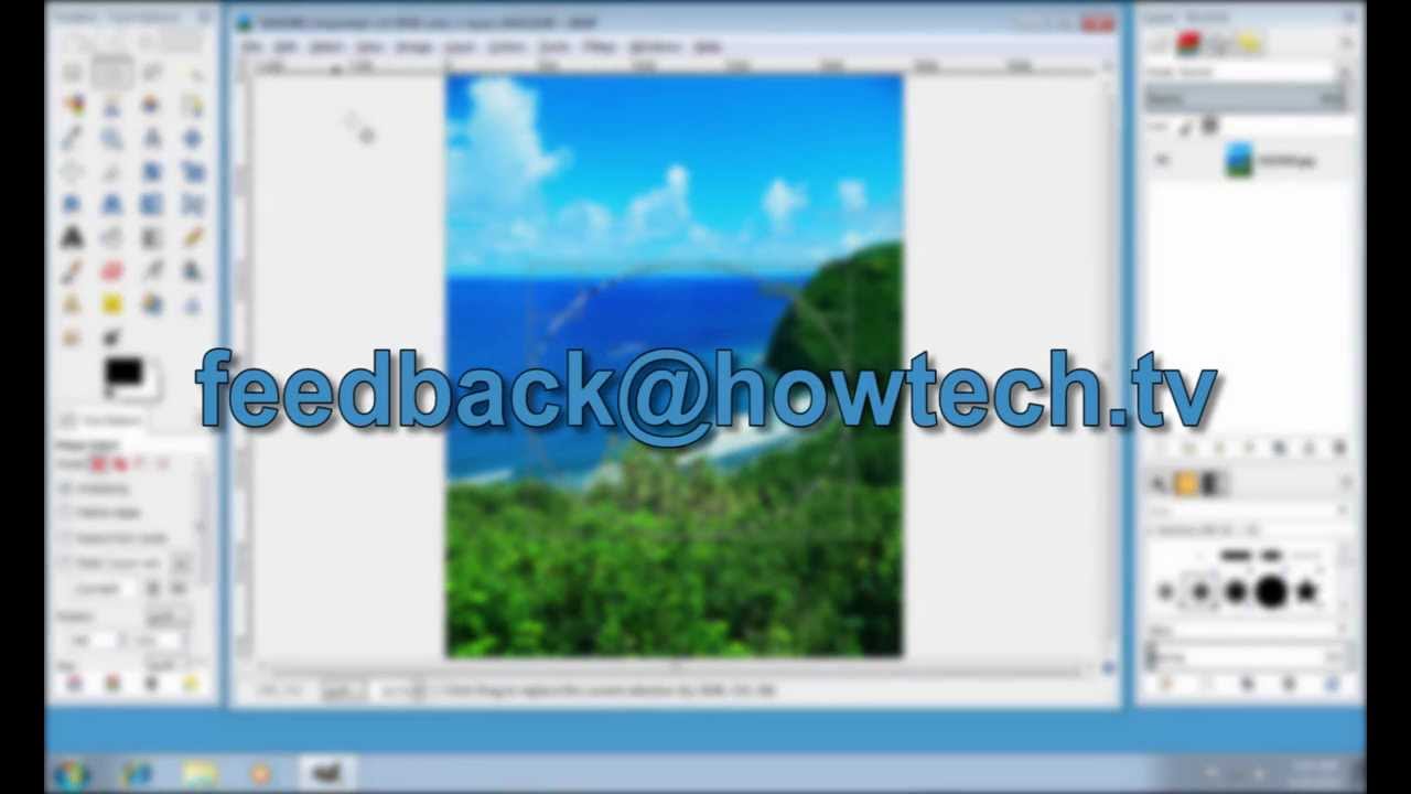 How To Invert Selection In Gimp