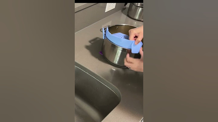 Finally! I got around to testing those clip-on pasta strainers!