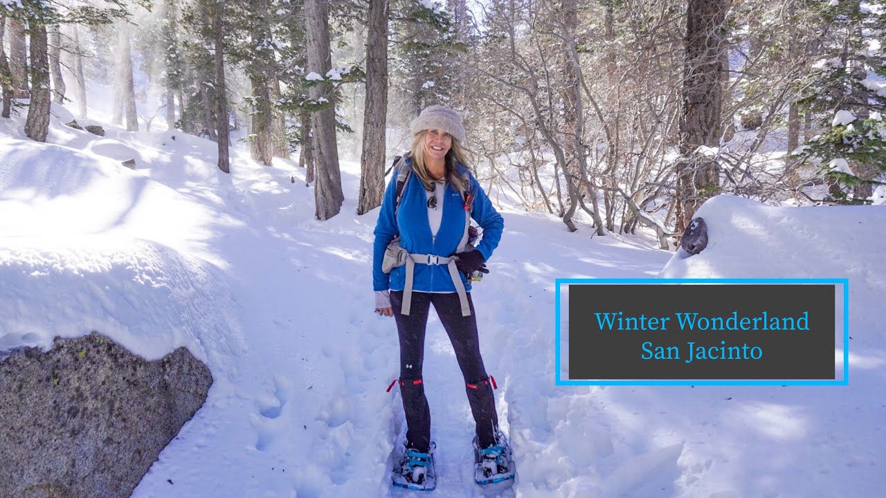 Winter Wonderland in the San Jacinto Wilderness in 4K Snowshoeing