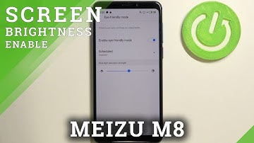 Meizu M8 Eye Comfort Mode