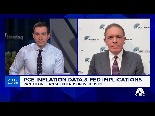 The Fed can afford to take 'a little bit of risk' with rate cuts, says Pantheon’s Ian Shepherdson class=