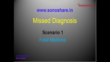 Missed Diagnosis – Scenario 1