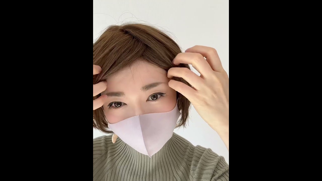 百合子ウィッグ レミー人毛 ウィッグ 付け方 ウィッグ試着動画 - YouTube