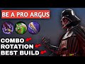 BE A PRO ARGUS !! | HOW TO USE ARGUS | BEST BUILD | COMBO | REVAMPED ARGUS BUILD AND GAMEPLAY MLBB