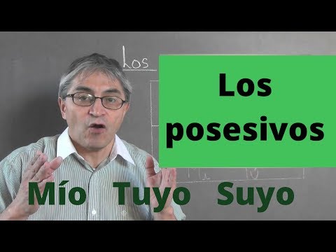 Video: ¿Cuándo usar el tuyo o el tuyo?