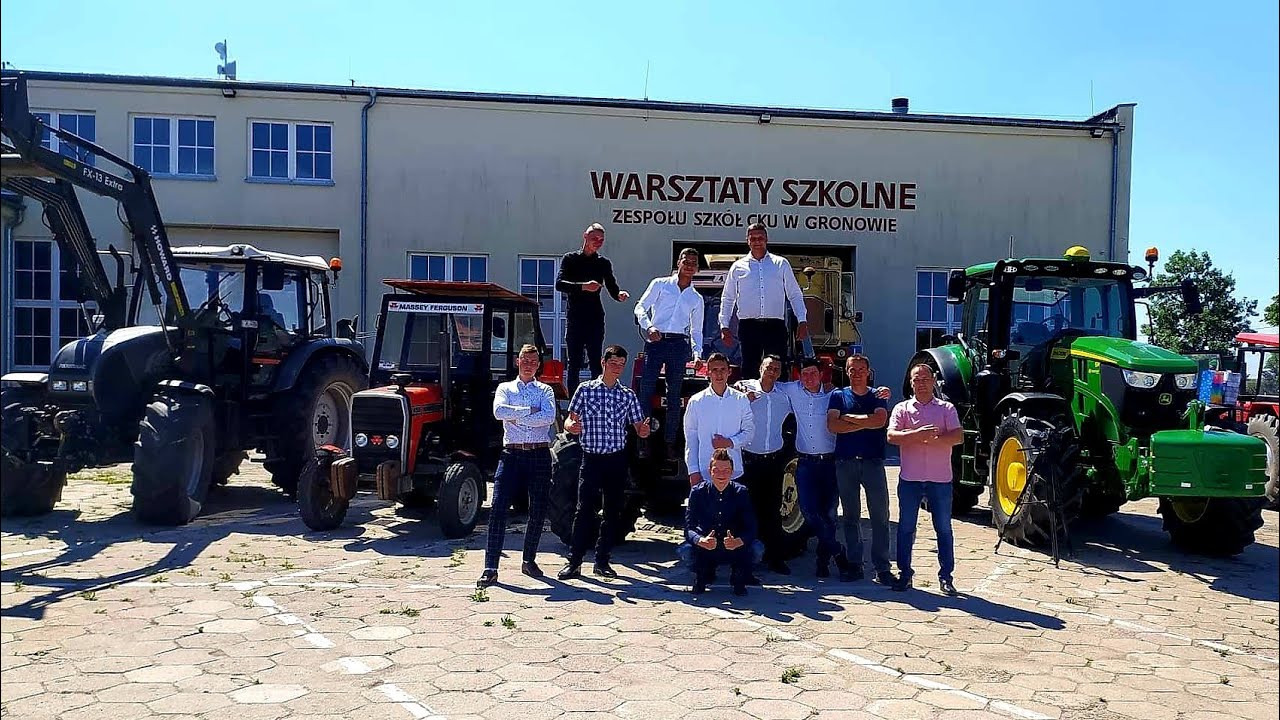 █▬█ █ ▀█▀ Zakończenie 3gbw w szkole w CKU Gronowo 2022 😍Mf 255 😍Zts 12245💪fm Nowy nabytek JD6145 R🚜