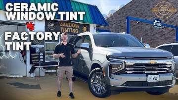 Ceramic Window Tint vs Factory Tint | 2025 Chevy Tahoe Install in Springfield MO