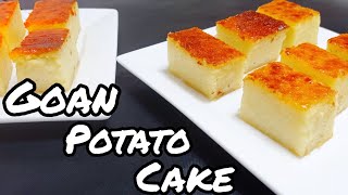 Goan Potato Cake Recipe | Christmas Special Sweet Recipe | How To Make Potato Cake Recipe