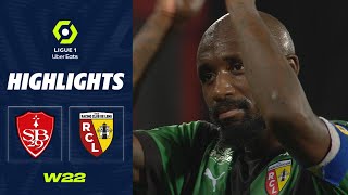 STADE BRESTOIS 29 - RC LENS (1 - 1) - Highlights - (SB29 - RCL) / 2022-2023