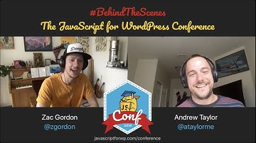 Andrew Taylor - Planning Session for JavaScript for WordPress Conference