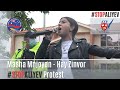 Masha Mnjoyan - Hay Zinvor - #StopAliyev Protest