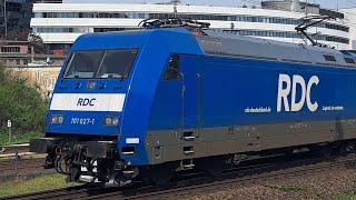 13.4.2024 || 101 027-1 zieht EN 61594 nach Stockholm Central aus Berlin Gesundbrunnen raus