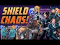 Stealing games with random bullshield