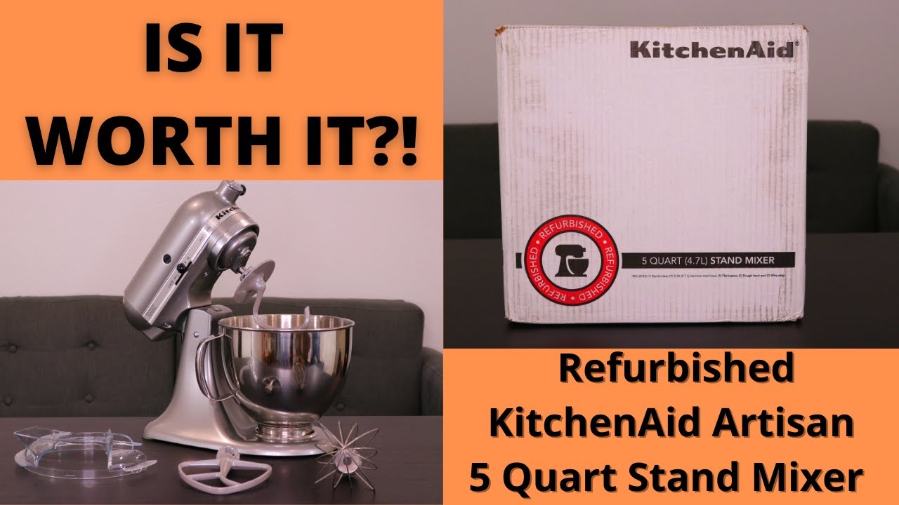 KitchenAid Professional HD Stand Mixer Unboxing and Sound Test