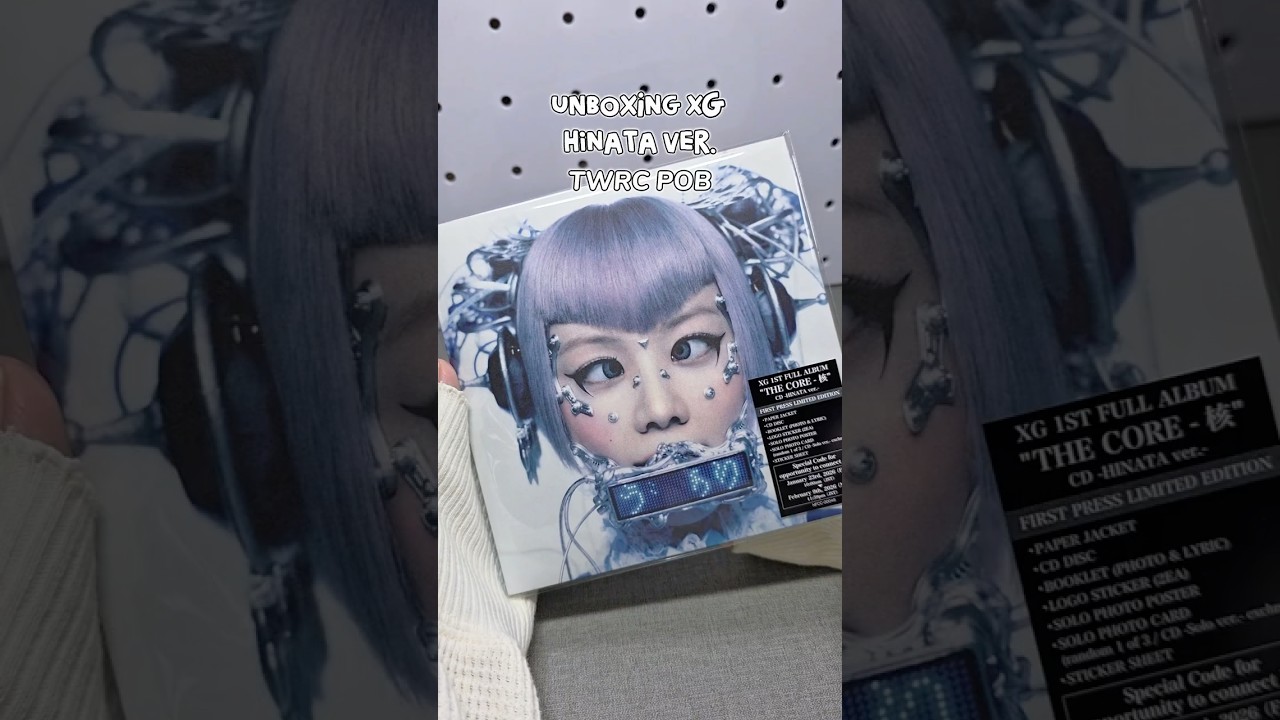 XG THE CORE - 核 HINATA 1st Full Album Solo Version Tower Records