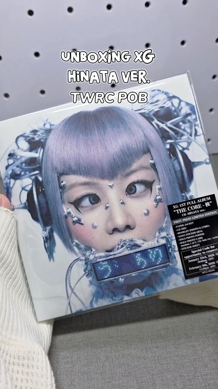 XG THE CORE - 核 HINATA 1st Full Album Solo Version Tower Records