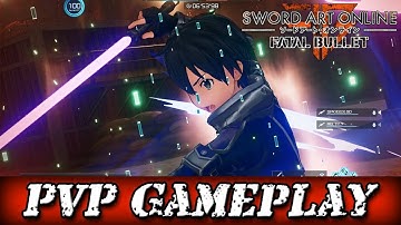 Sword Art Online Fatal Bullet - PvP Kirito Hero Mode (3v3) [PS4 Pro]