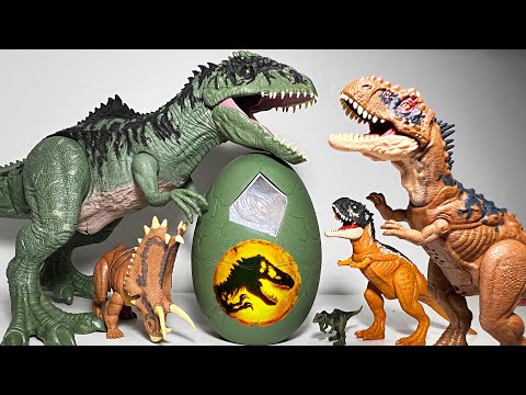 30 Dinosaurs of Jurassic World Dominion & Jurassic World Giganotosaurus, Rajasaurus, Quetzalcoatlus