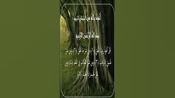 Sourate Al-Falaq | Idriss Abkar (113) سورة الفلق | إدريس أبكر