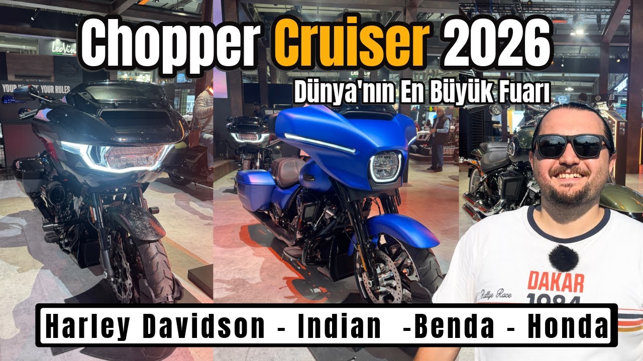 Когда Honda привезёт эти чопперы в Турцию? | EICMA 2025 Chopper