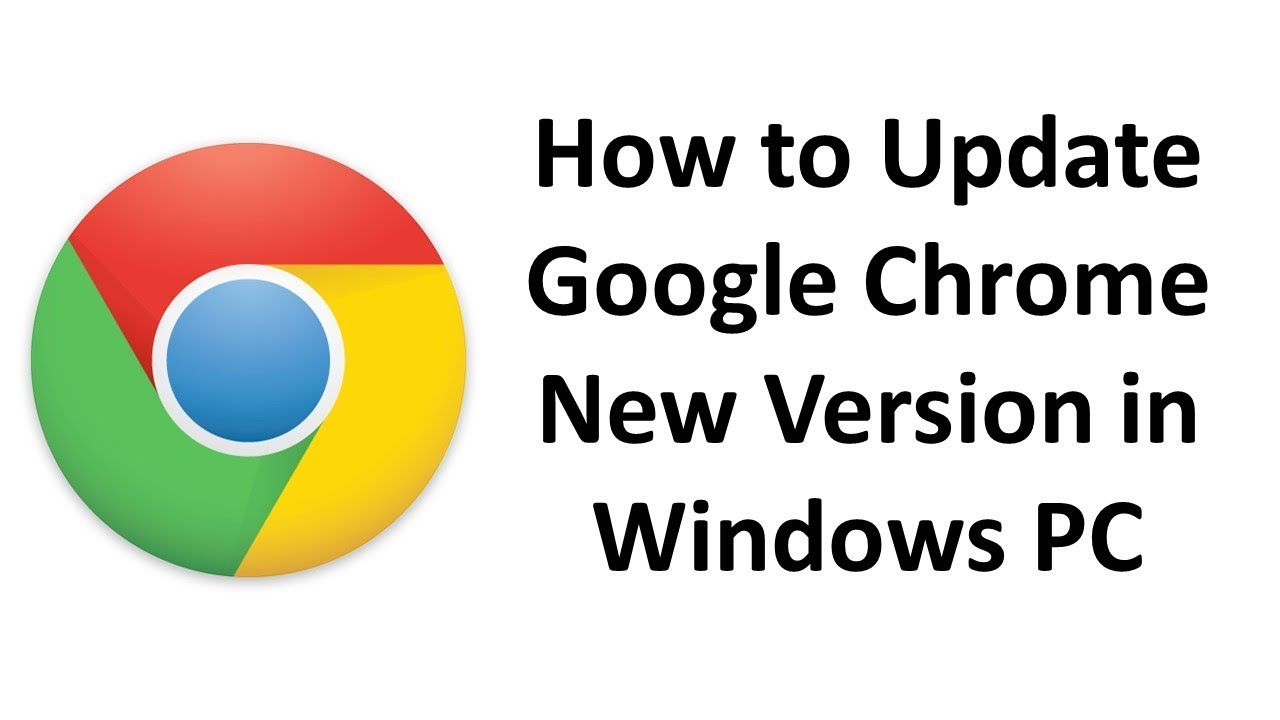 google chrome update windows 10