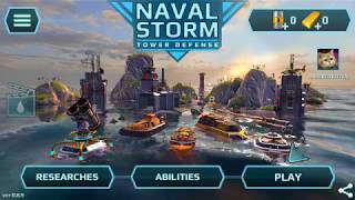 Naval Storm TD. iOS Gameplay. Launch Video. screenshot 4